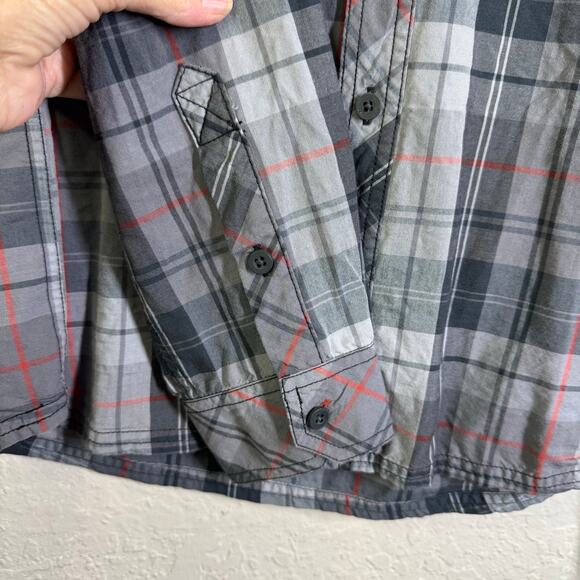 SMARTWOOL Shirt Medium Summit County Plaid Merino Wool Blend Men's Long Sleeve - Picture 7 of 13